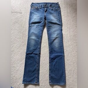 True Religion Women's Blue Bootcut Jeans